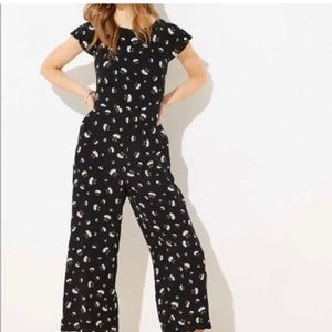LOFT Lily Tie Back Jumpsuit - Size 12
